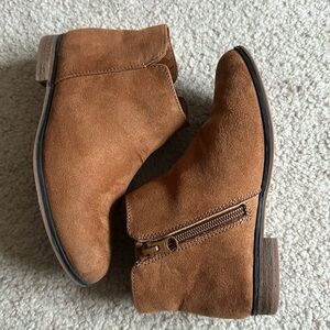 Cat & Jack Cognac Booties - Sz 13